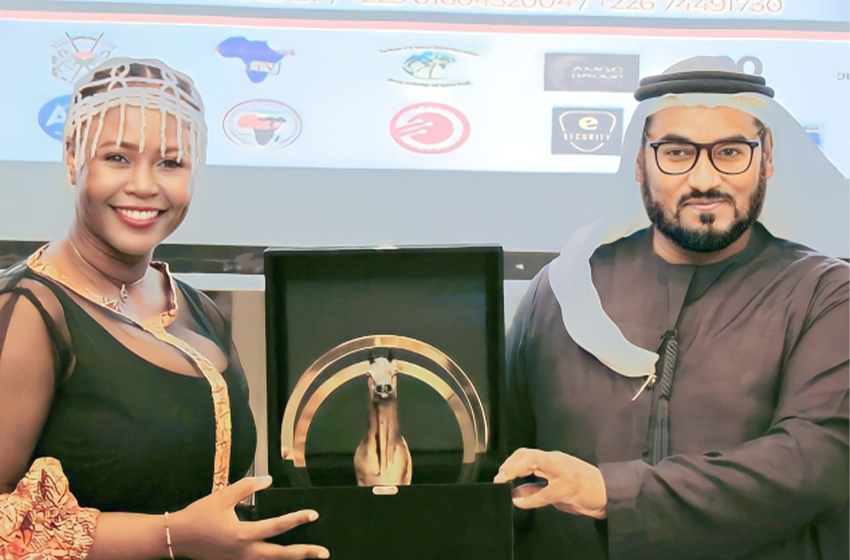  Les AfriBusiness Awards reçoivent une distinction honorifique pour son engagement dans la Promotion des Entreprises et le développement des relations d’affaires entre les pays d’Afrique et les Emirats.